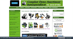 Desktop Screenshot of dymospecialist.nl
